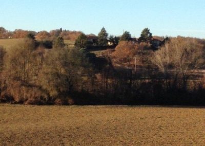 Belle vue depuis le chemin de randonnée